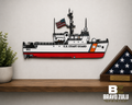 USCG  Famous Class 270 | 3D Printed Wall Art