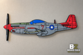 P-51K Mustang | 3D Printed Wall Art