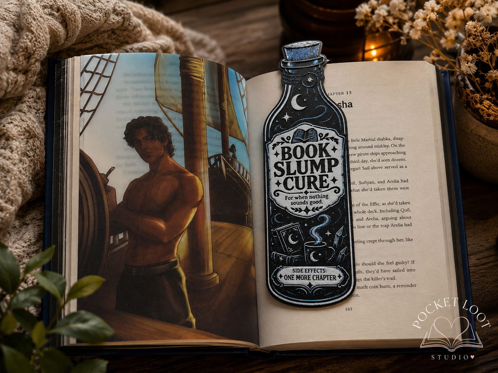 Book Slump Cure Bookmark | 3D Printed