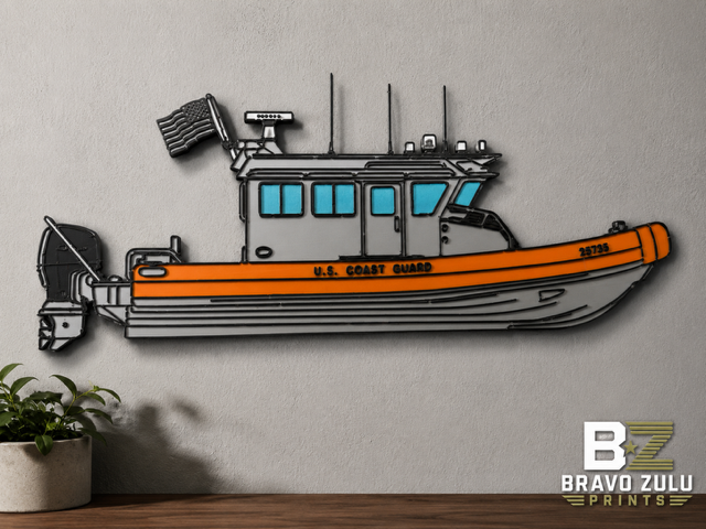 USCG 33 SPCLE Wall | 3D Printed Wall Art